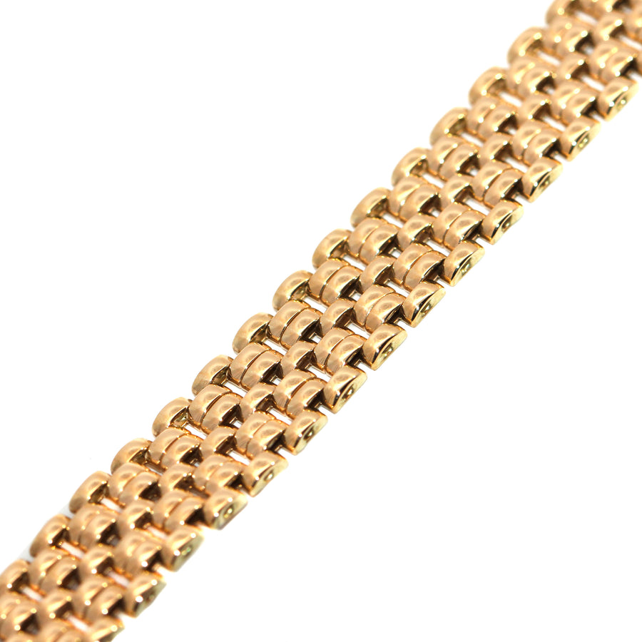 9ct Yellow Gold 5 Bar Style Bracelet