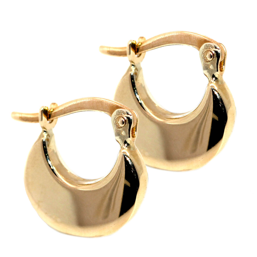 Yellow Gold Mini Hoops