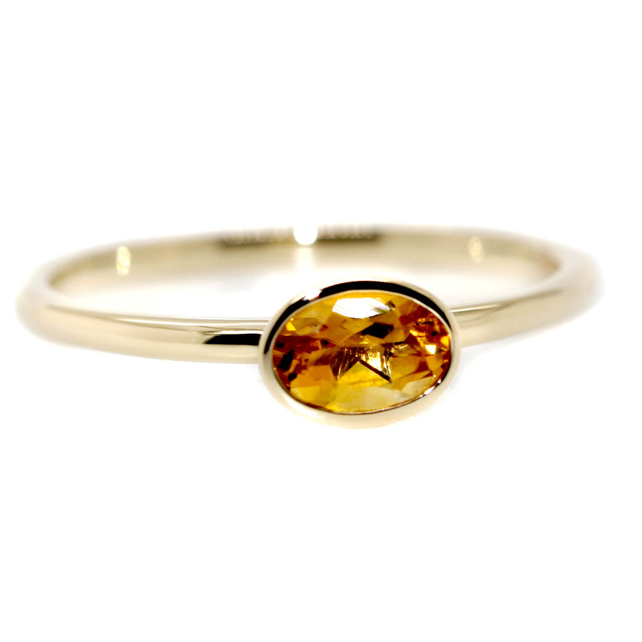 The Oval Cut 'Belle' Ring