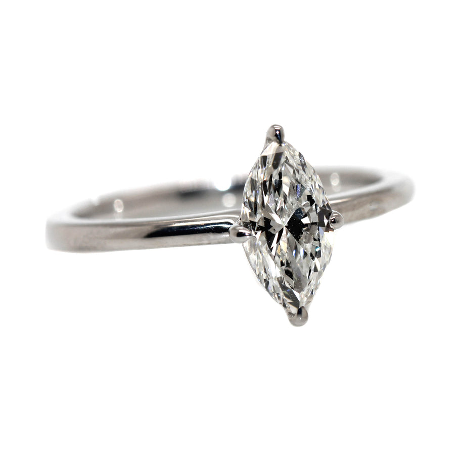 Marquise Cut Diamond Solitaire