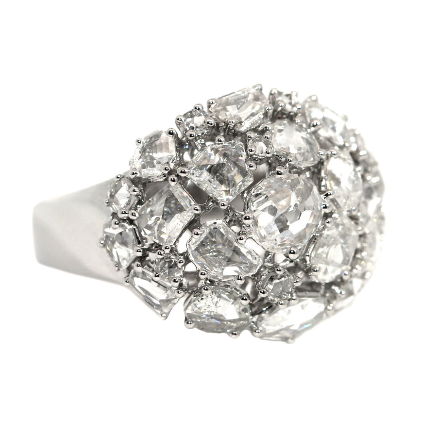 Rose Cut Diamond Dress Ring