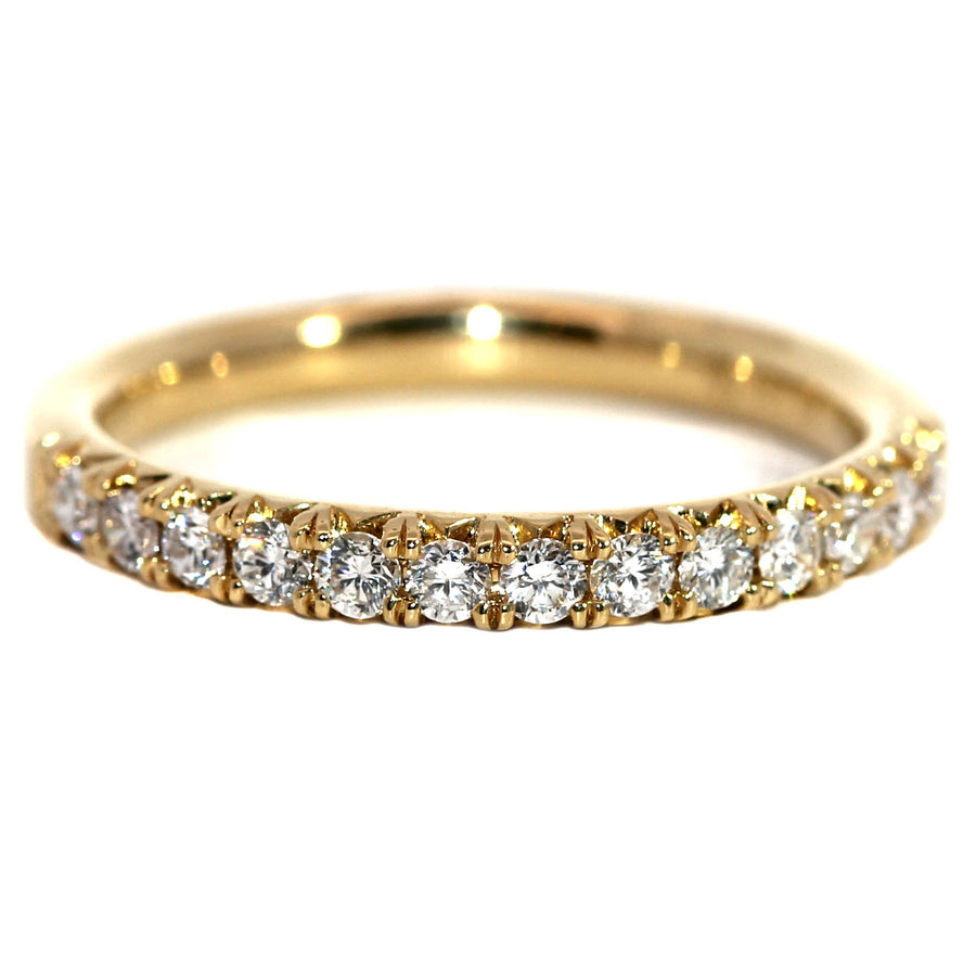 .35ct Diamond & Yellow Gold Micro Set Band