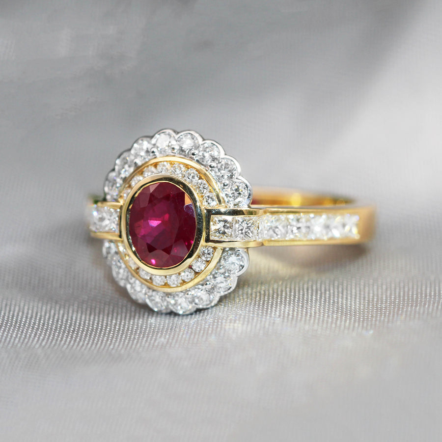 Ruby & Diamond Dress Ring