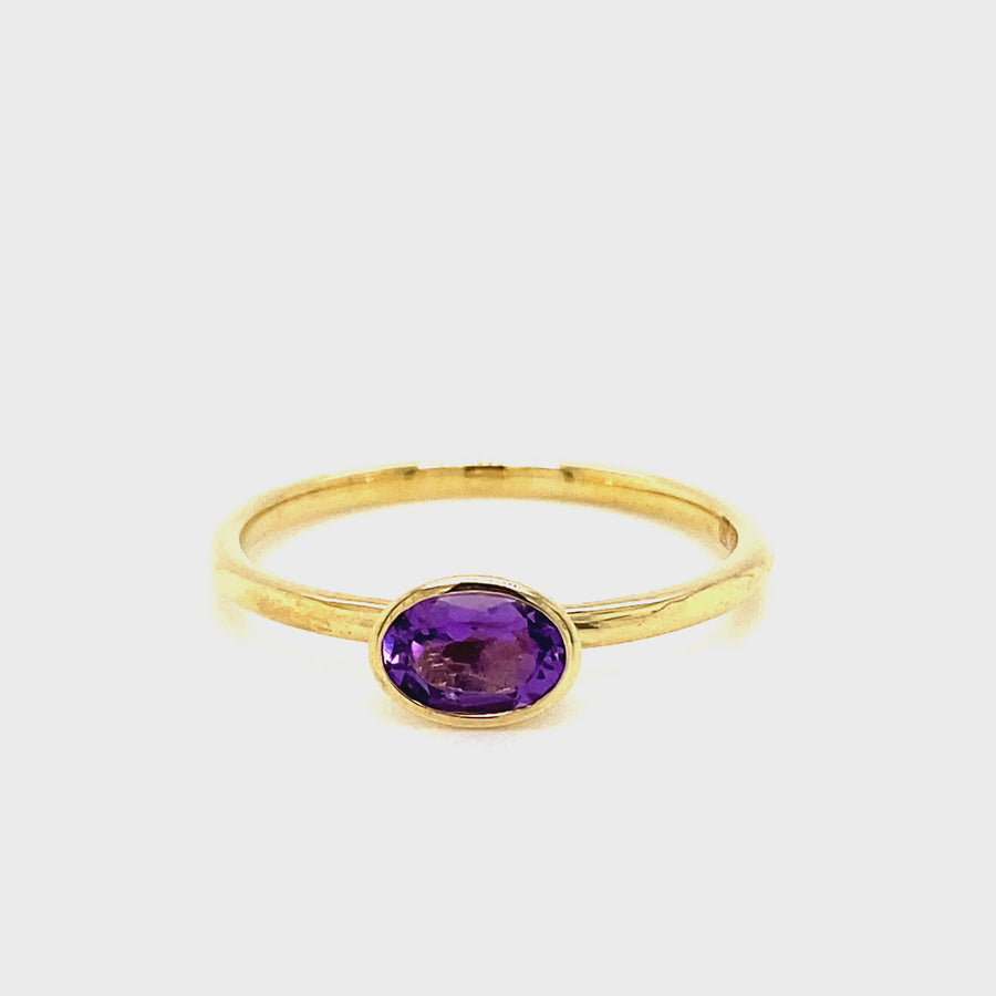 The Oval Cut 'Belle' Ring