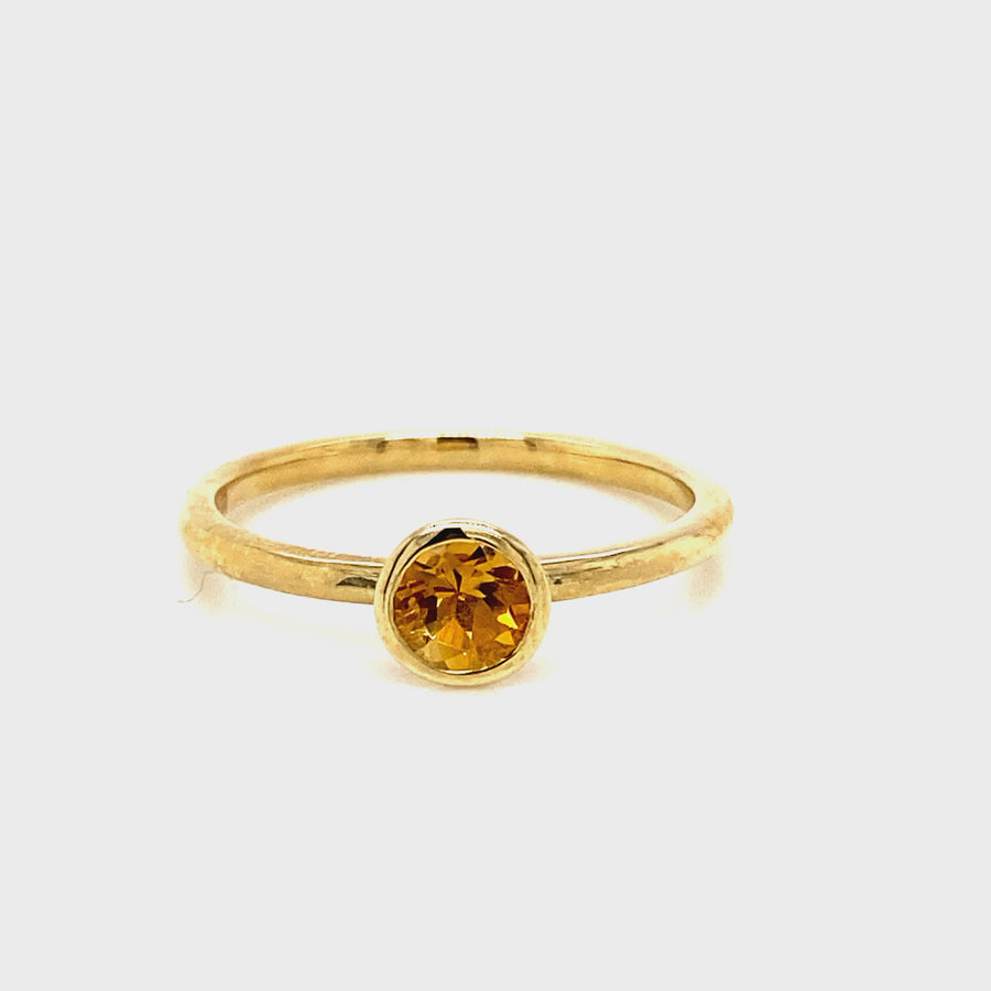 The Round Cut 'Belle' Ring