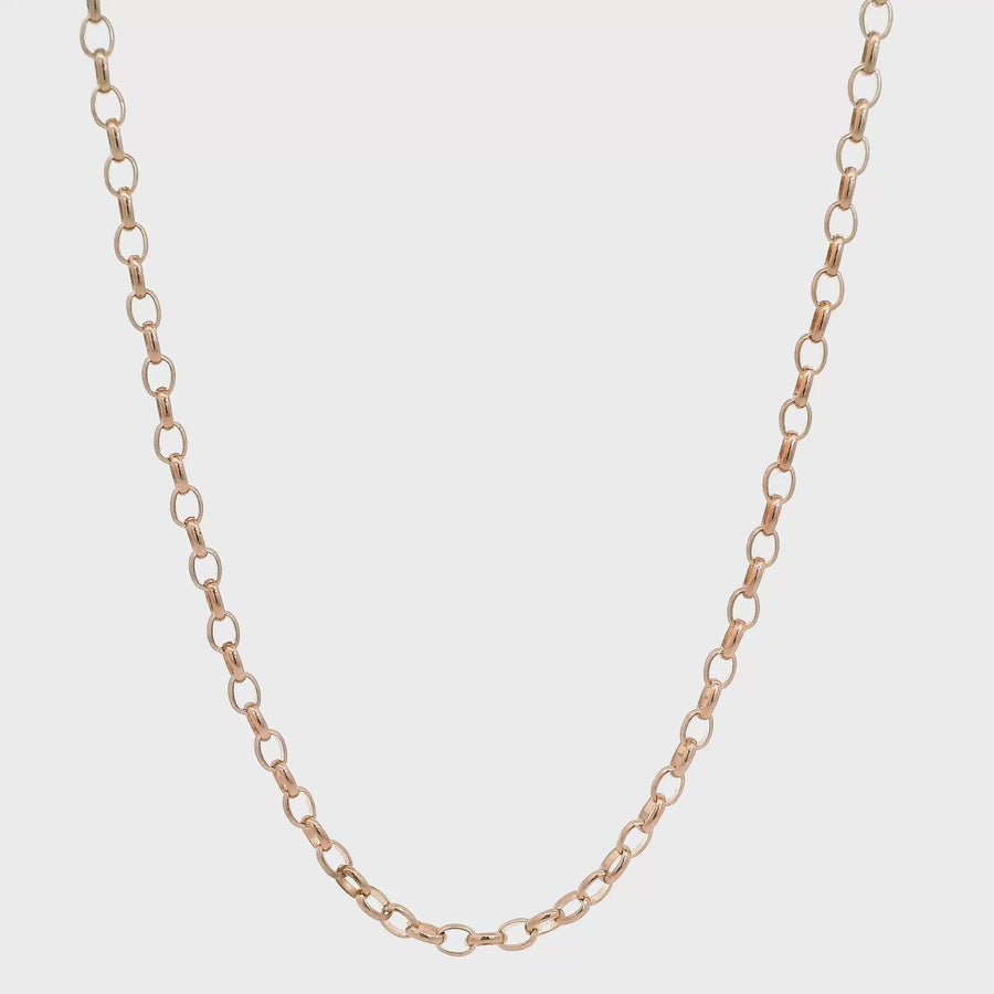 Rose Gold Belcher Chain