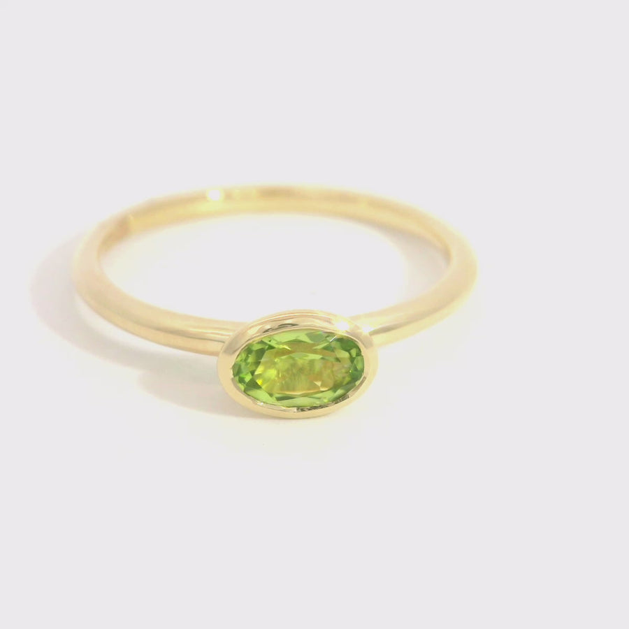 The Oval Cut 'Belle' Ring