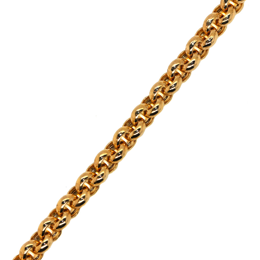 Yellow Gold Belcher Bracelet