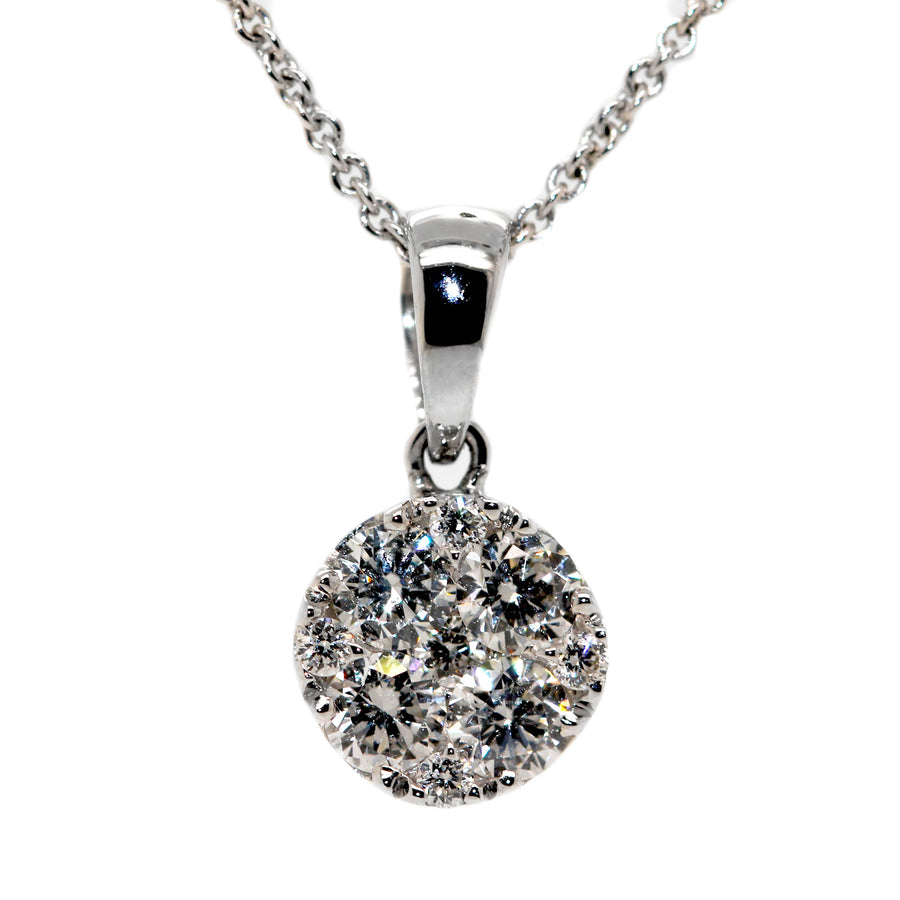 Diamond Cluster Pendant