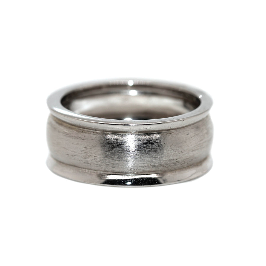 Wide Sterling Silver Gent's Ring