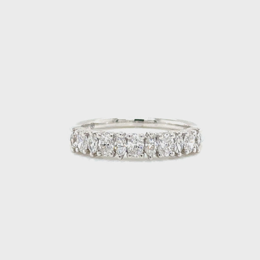 Diamond Oval & Marquise Cut Band