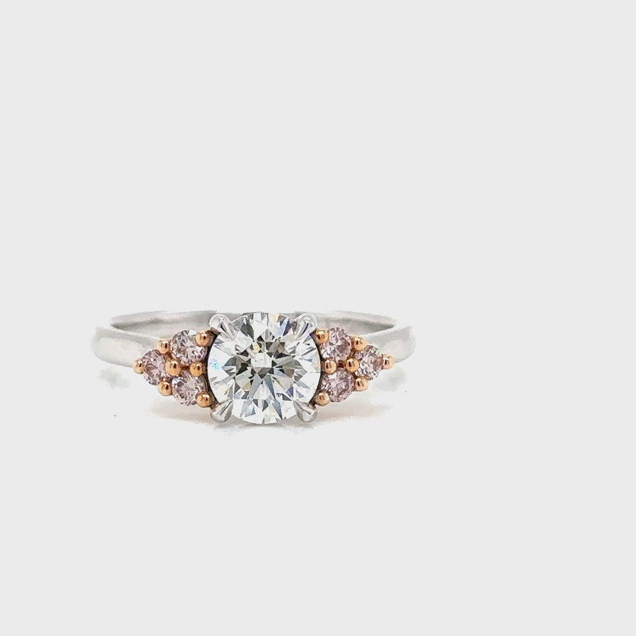 Ellendale Pink Diamond Classic Engagement Ring